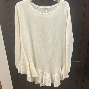 Joie Cream Dolman Sleeve Sweater
